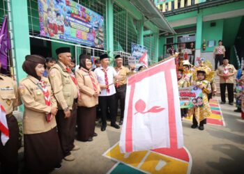 Wabup Hadiri Pesta Siaga Kwaran Cidahu, Dorong Semangat dan Kemandirian Anak