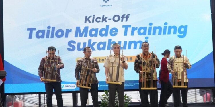 Pelatihan TMT ABT Batch 2 Resmi Dibuka Menaker, Bupati Tekankan Penguatan Keterampilan