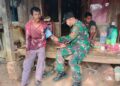Satgas TMMD ke-130 Kodim 0622 Berikan Layanan Kesehatan