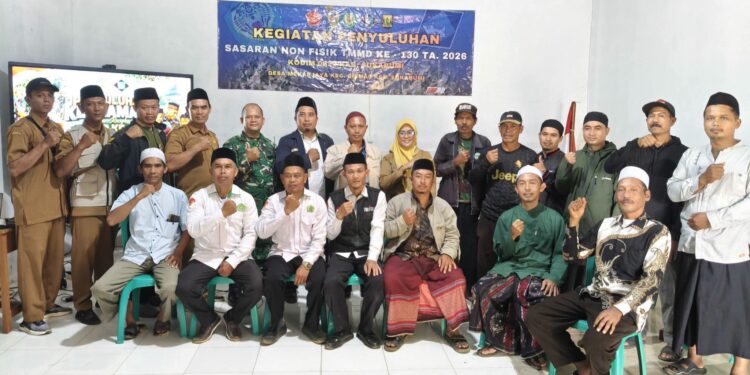 TMMD ke-130 Kodim 0622/Sukabumi Gelar Penyuluhan Keagamaan untuk Warga