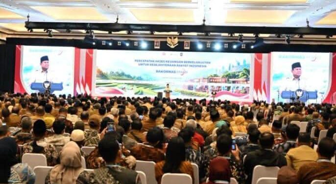 Hadiri Rakornas TPAKD 2026, Bupati Sukabumi Perkuat Inklusi Keuangan