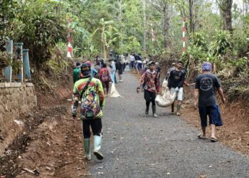 Jalan Kini Mulus, Warga Mekarjaya Rasakan Manfaat TMMD ke-130