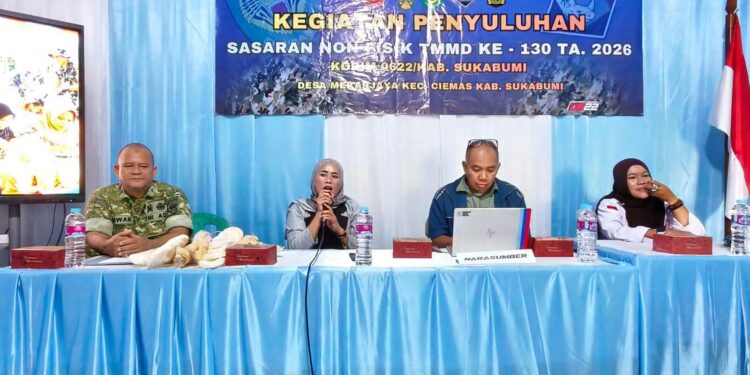 TMMD ke-130 Kodim 0622 Sukabumi Bantu UMKM Desa Perluas Pasar