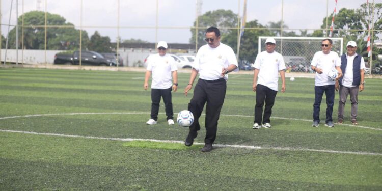 Mini Soccer Meriahkan Hari Bakti PU ke-81 di Kabupaten Sukabumi