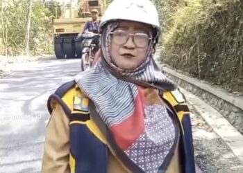 Dinas PU Sukabumi Rekonstruksi Jalan Cimpangkiis–Cikarang Sepanjang 600 Meter